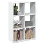 Kamerscherm / boekenkast 69,5x29x103,5 cm hout gerookt eiken