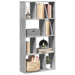 Kamerscherm / boekenkast 69,5x29x137,5 cm bewerkt hout wit