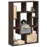 Kamerscherm / boekenkast 102x29x103,5 cm hout grijs sonoma