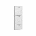 Schoenenkast Delphine Wit 168 cm