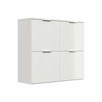 Schoenenkast Moon Hoogglans Wit 93 cm