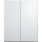 Schuifdeurkast Bergamo - antraciet - 221x178,5x66,6 cm - Leen Bakker
