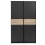 Schuifdeurkast Bergamo met spiegeldeuren - wit - 221x178,5x66,6 cm - Leen Bakker