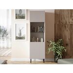 DTP Home Vitrinekast Metropole Teakhout, 180 x 210cm - Naturel