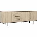 Metalen kast - 180 cm - 4 planken - antraciet