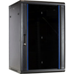 DSI 12U witte wandkast met glazen deur - DS6612W server rack