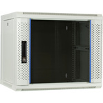 DSI 15U witte wandkast (kantelbaar) met glazen deur - DS6615W-DOUBLE server rack