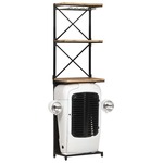 Wijnrek Corona 56x35x120 cm massief grenenhout