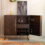 Dutchbone Wijnkast Claude 118.5 x 43.5cm - Hout