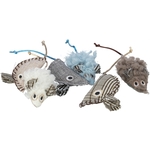TRIXIE KATTENSPEELGOED INSECTEN VILT MET CATNIP 11 CM 48 ST