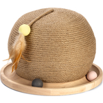 Beeztees Bewegende Rups - Kattenspeelgoed - Pluche - USB - Groen - 22x8x4 cm