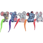 TRIXIE KATTENSPEELGOED MUIS PLUCHE MET CATNIP 7 CM 70 ST