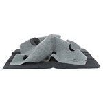 Beeztees bewegende worm pluche kattenspeelgoed roze 26x8x6cm