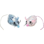 TRIXIE KATTENSPEELGOED MUIS STOF MET CATNIP 7 CM 70 ST
