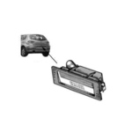 Van Wezel Kentekenverlichting 1858920