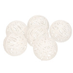 30x stuks kunststof kerstballen en ornamenten goud mix
