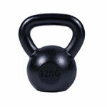 Kettlebell 4 kg Zwart/Geel Kunststof Stylish