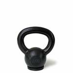 Kettlebell 8 kg Zwart/Oranje Kunststof Stylish