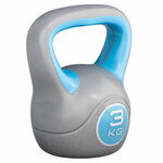 Kettlebell 10 kg Gietijzer Rubber Coating Licht Groen