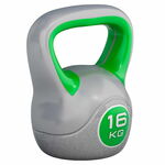 Kettlebell 16 kg Grijs Kunststof