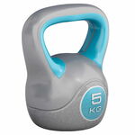 Kettlebell 2 kg Gietijzer Rubber Coating Roze