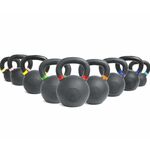 Kettlebell 12 kg Grijs Kunststof