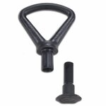 Kettlebell 4 kg Olympisch zwart
