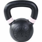 Kettlebell 1 kg Zwart Kunststof