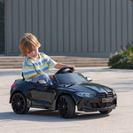 AIYAPLAY brandweerauto, elektrische kinderauto, max. 3 km/u, met sirene en zwaailicht, veilig en leuk, voor kinderen 3-5 jaar | Aosom.nl