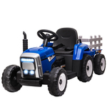 AIYAPLAY Elektrische kinderauto, voor 3-5 jaar tot 25 kg, zachte aandrijving, bestuurbaar, met claxon, 105 x 60 x 40 cm, Roze | Aosom.nl