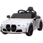 AIYAPLAY elektrische kinderauto, 12V, gelicenseerd, afstandsbediening, schokabsorberende wielen, veilig en leuk, 115x60x45 cm, blauw | Aosom.nl