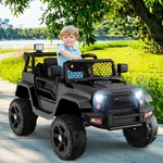 HOMCOM elektrische kinderauto, Twee snelheden instelbaar met afstandsbediening en MP3, 3-6 jaar tot 30 kg, 103 x 63 x 44 cm, rood | Aosom.nl