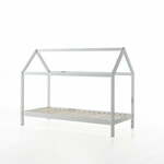 Kinderbed 70x140 cm met rieten lade LIGNE POESIE groen