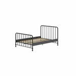 Halfhoogslaper Charlie Grijs Grenen 90x200 cm - Met ladder