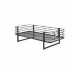 Bed Riva Zwart 90x200 cm
