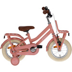 AMIGO Bella 16 Inch 26 cm Meisjes Terugtraprem Zalmroze