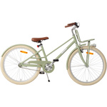 AMIGO Bella 14 Inch 24 cm Meisjes Terugtraprem Zalmroze