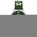 Coolwatch by Prisma CW.352 Kinderhorloge Voetbal staal/siliconen groen-wit 30 mm