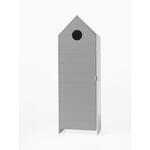 Vipack kledingkast Casimi 1 deurs - grijs - 171,5x57,6x37 cm - Leen Bakker