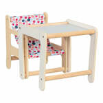 3-in-1 set kinderstoel Cybex Lemo 2 zandkleurig/wit (sand white)