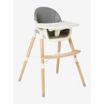 Kinderstoel 3 in 1 Tuva beige, van stoel tot bijzet tafel!