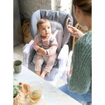 Kinderstoel Evolu 2 + beugel CHILDHOME natuurlijk antraciet