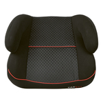 Carkids Zitverhoger Zwart / Wit isofix 4 - 12 jaar