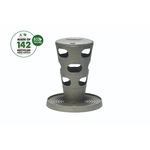 Beeztees Voerbak - Kippen Accessoires - 100% Gerecycled Plastic - Grijs"Groen - 30x14x13 cm