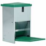 Pluimveevoerbak automatisch met pedaal 20 kg