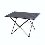 Outdoor aluminium legering klaptafel camping picknick draagbare klaptafel barbecue tafelkraam kleine eettafel grootte: Groot