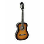 DIMAVERY AC-303 Classical Guitar 3/4 sunburst