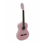 DIMAVERY AC-303 Classical Guitar, pink