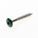 Kleurkopschroef 38mm rood a1263