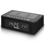 1/2 led-display wekker timer am/fm-radio 24-uurssysteem multifunctioneel